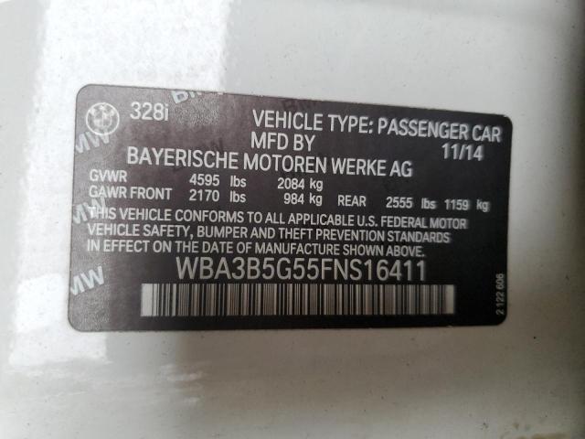 WBA3B5G55FNS16411 BMW 328 Xi Sulev