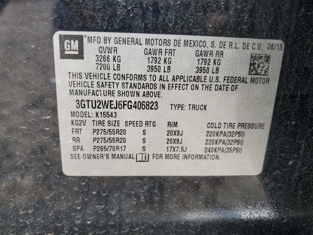 3GTU2WEJ6FG406823 GMC Sierra K1500 Denali