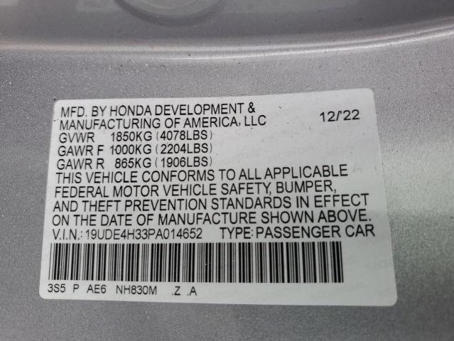 19UDE4H33PA014652 Acura Integra A-spec