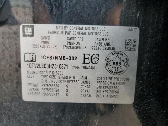 1GTV2LEC0HZ310371 GMC Sierra K1500