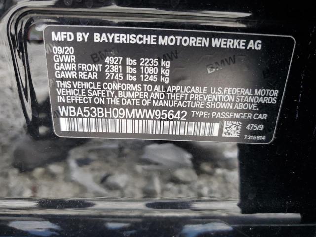 WBA53BH09MWW95642 BMW 530 I