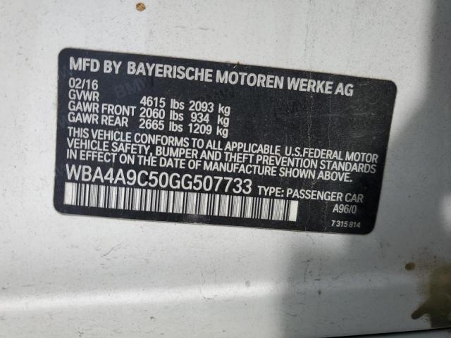 WBA4A9C50GG507733 BMW 428 I Gran Coupe Sulev