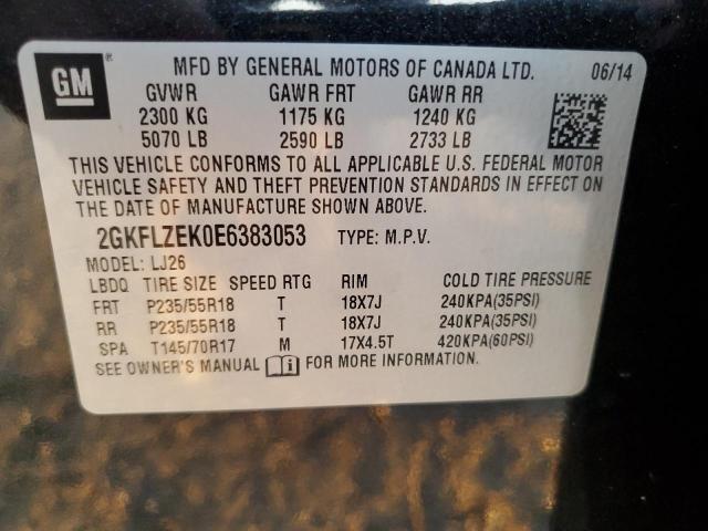 2GKFLZEK0E6383053 GMC Terrain Denali