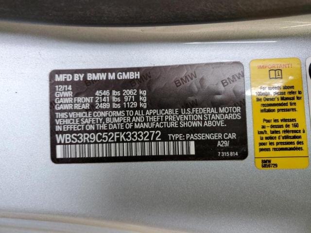 WBS3R9C52FK333272 BMW M4