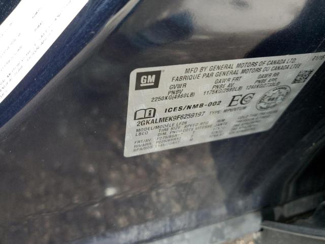 2GKALMEK9F6259197 GMC Terrain Sle