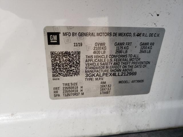 3GKALPEX4LL212969 GMC Terrain Slt