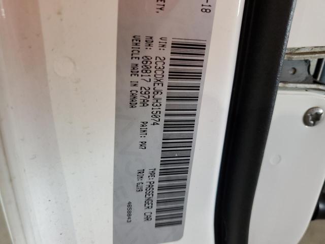 2C3CDXEJ6JH315074 Dodge Charger Srt 392