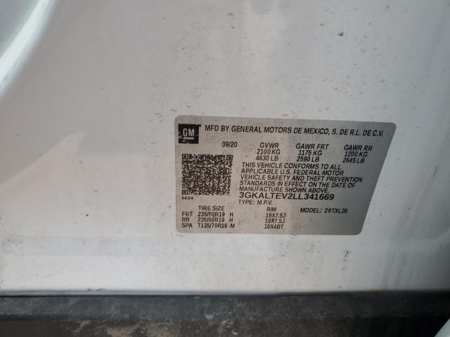 3GKALTEV2LL341669 GMC Terrain Sle