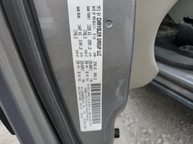2C4RDGBG8ER331971 Dodge Grand Caravan Se