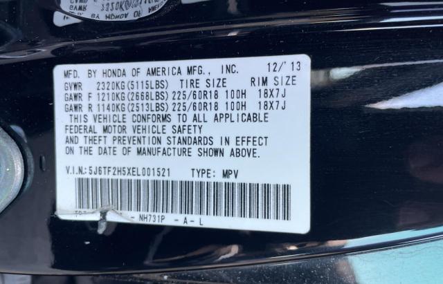 5J6TF2H5XEL001521 Honda Crosstour Exl