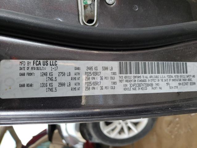 3C4PDCBB7HT590490 Dodge Journey Sxt