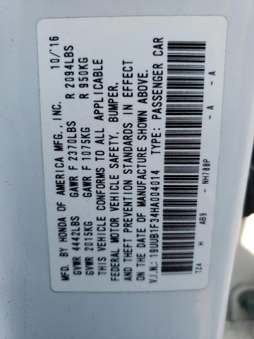 19UUB1F34HA004014 Acura TLX
