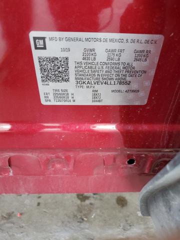 3GKALVEV4LL178552 GMC Terrain Slt