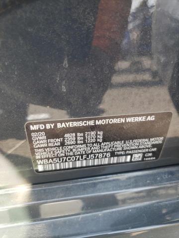 WBA5U7C07LFJ57876 BMW M340I