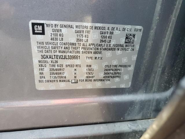 3GKALTEV2JL339661 GMC Terrain Sle