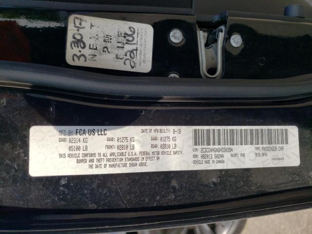 2C3CDXHGXGH330394 Dodge Charger Sxt