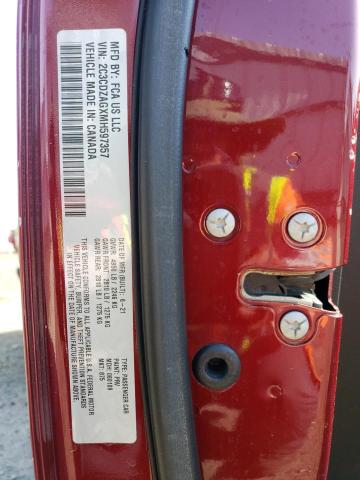 2C3CDZAGXMH597357 Dodge Challenger Sxt