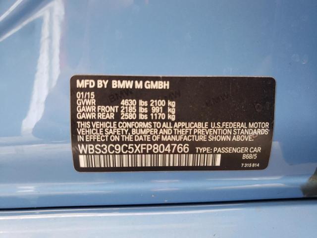 WBS3C9C5XFP804766 BMW M3