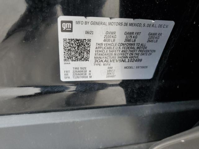 3GKALVEV5NL102499 GMC Terrain Slt