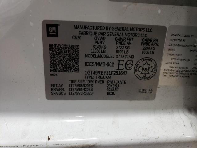 1GT49REY3LF253647 GMC Sierra K2500 Denali