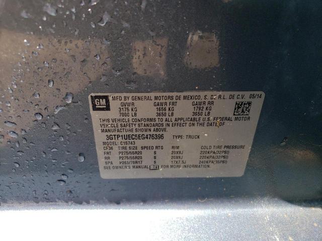 3GTP1UEC5EG476396 GMC Sierra C1500 Sle