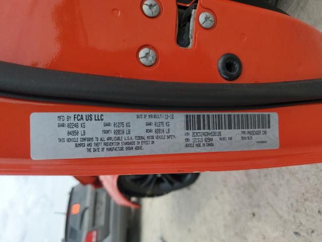 2C3CDZAG3HH535126 Dodge Challenger