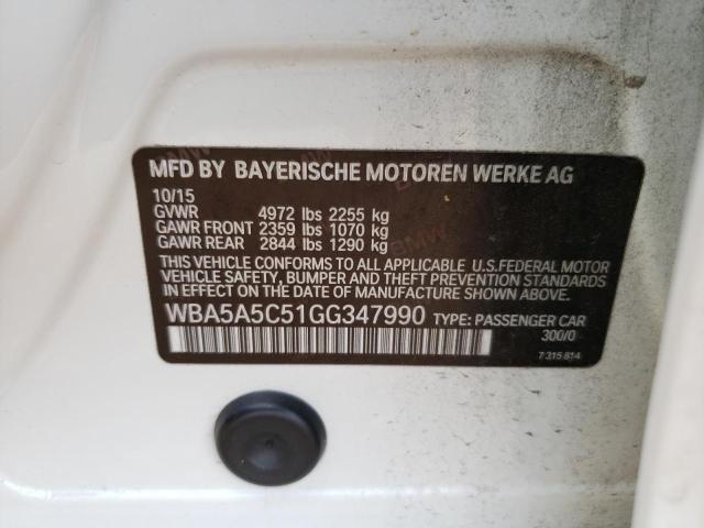 WBA5A5C51GG347990 BMW 528 I