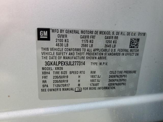 3GKALPEX9JL277314 GMC Terrain Slt