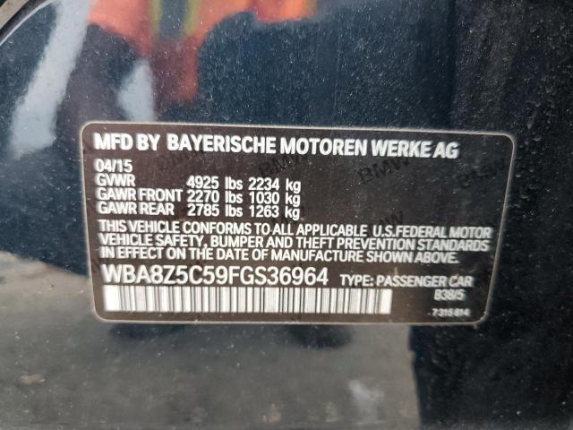 WBA8Z5C59FGS36964 BMW 328 Xigt Sulev