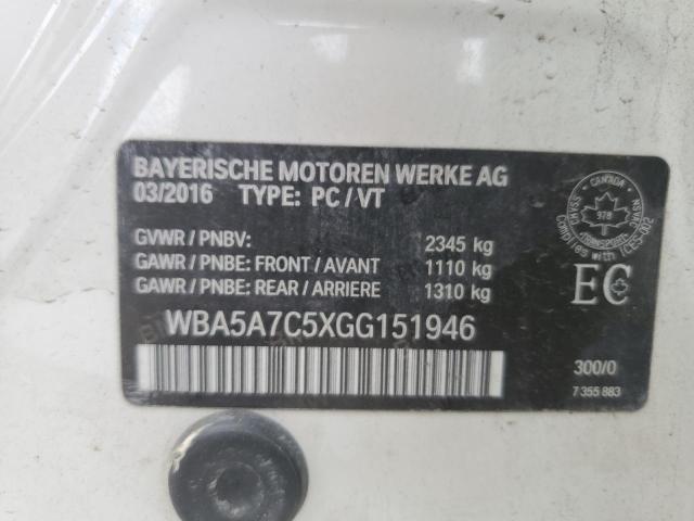 WBA5A7C5XGG151946 BMW 528 XI