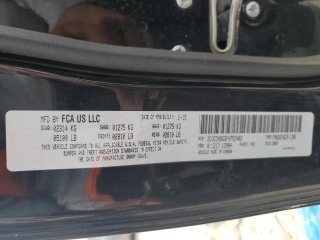 2C3CDXBG3FH752482 Dodge Charger Se