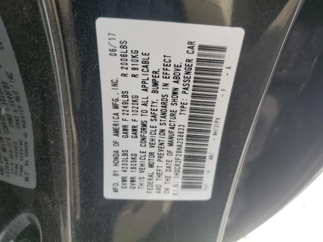 1HGCR2F39HA258833 Honda ACCORD LX