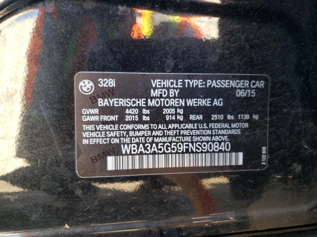 WBA3A5G59FNS90840 BMW 328 I