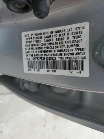 19XFB2F5XEE067903 Honda Civic Lx
