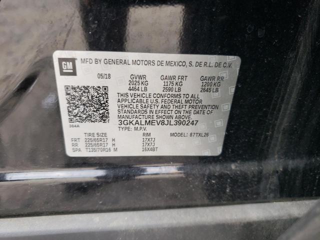 3GKALMEV8JL390247 GMC Terrain Sle