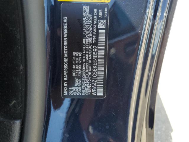 WBA4Z1C56KEE48592 BMW 430I
