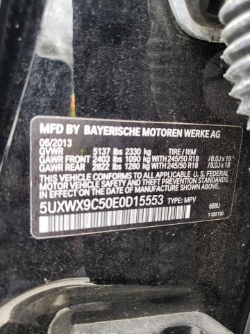 5UXWX9C50E0D15553 BMW X3 Xdrive28i