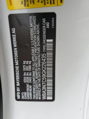 WBA3N7C59GK226435 BMW 428 I