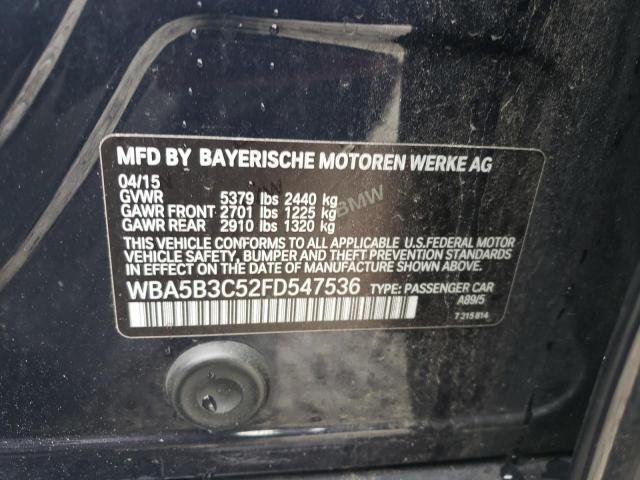 WBA5B3C52FD547536 BMW 535 XI