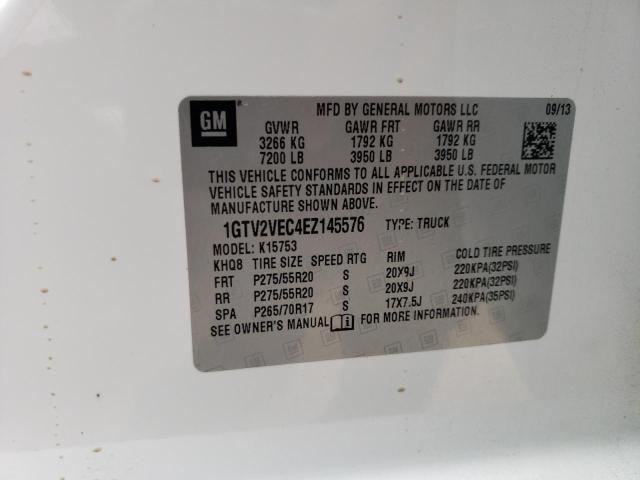 1GTV2VEC4EZ145576 GMC Sierra K1500 Slt