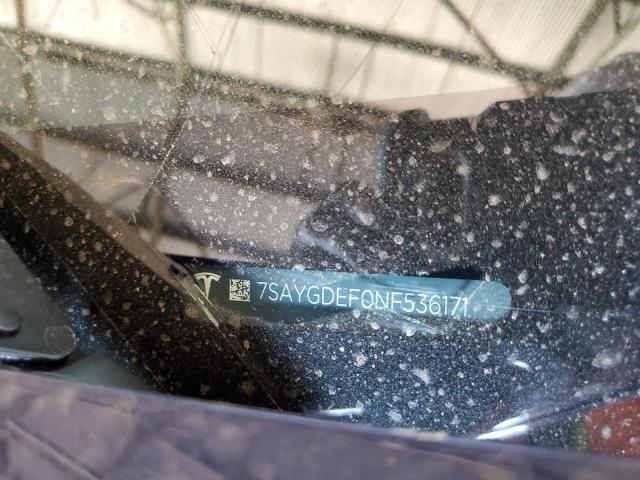 7SAYGDEF0NF536171 Tesla Model Y