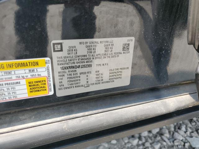 1GKKRRKD4FJ262369 GMC Acadia Slt-1