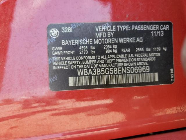 WBA3B5G58ENS06969 BMW 328 Xi Sulev