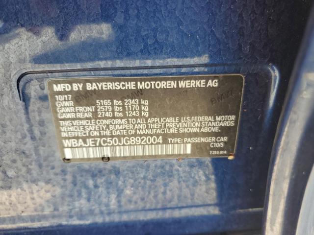 WBAJE7C50JG892004 BMW 540 XI