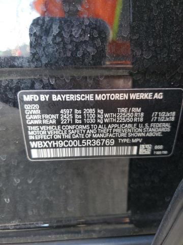 WBXYH9C00L5R36769 BMW X2 Sdrive28i