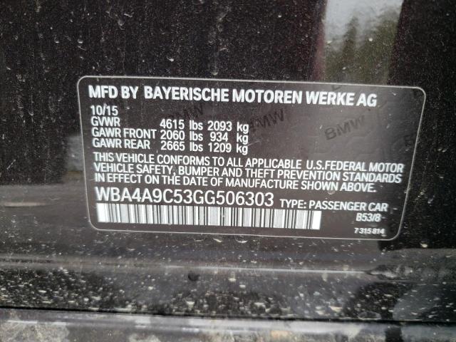 WBA4A9C53GG506303 BMW 428 I Gran Coupe Sulev