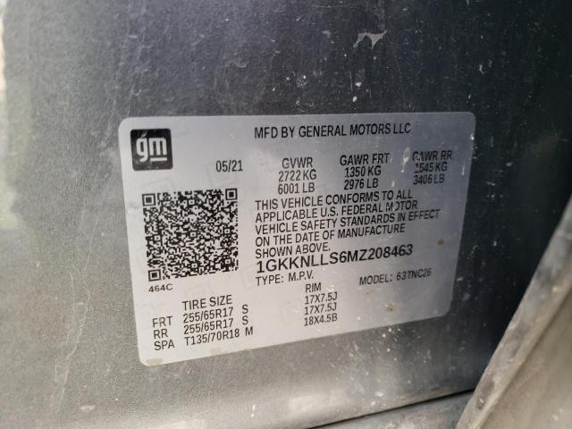 1GKKNLLS6MZ208463 GMC Acadia At4