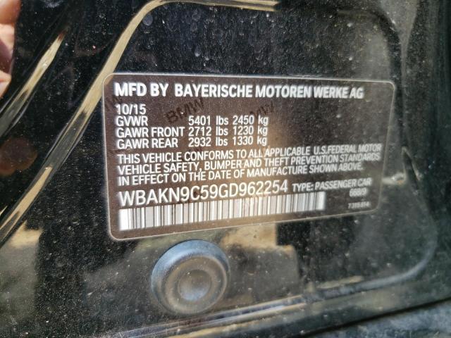 WBAKN9C59GD962254 BMW 550 I