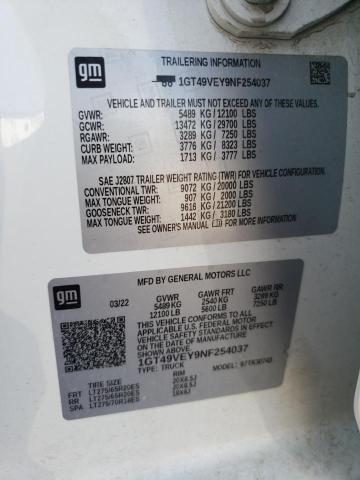 1GT49VEY9NF254037 GMC Sierra K3500 At4