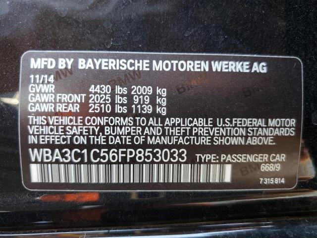 WBA3C1C56FP853033 BMW 328 I Sulev